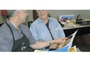 Pat Garrett picked up some pointers from artist Eric Wieyardt