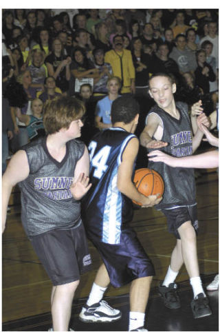 Juliet Griffin (left) and Stephen Scheitzah
