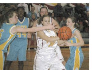 Brooke Paulson and the White River High girls basketball team sewed up another trip to state with a 71-66 win over Hazen.