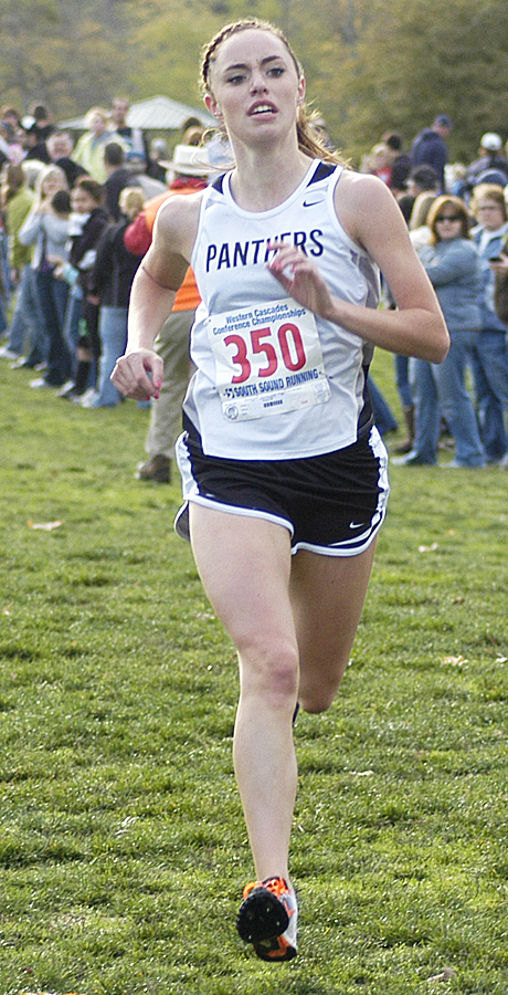 Veronica Stinnett's first place finish helped the Bonney Lake girls cross country team advance to the Oct. 24 West Central District 3 meet.