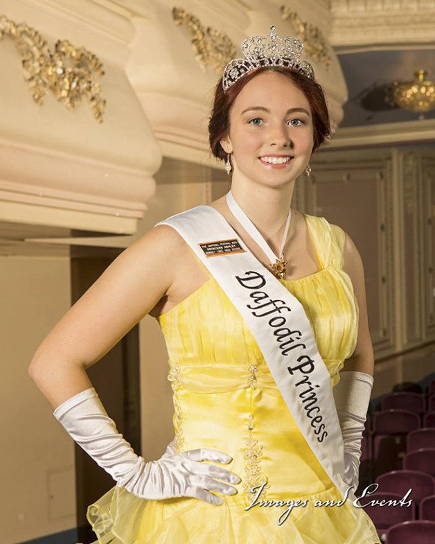 Ashley Becker is the first Daffodil Queen from Bonney Lake High School.