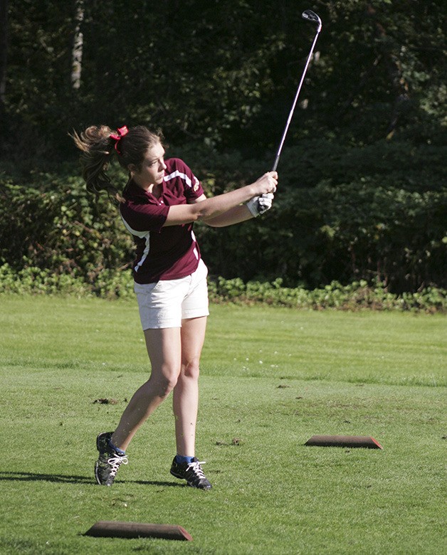 The Enumclaw girls golf team beat Bonney Lake Sept. 18.