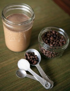 Coconut oil latte.