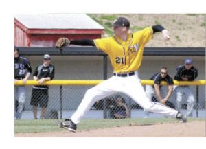 A.J. Huttenlocker finished up a standout season with the Missouri Wester University and now takes the mound for the A’s farm team.