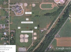 Enumclaw Fourth of July Fireworks display.