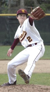 Garrett Bond tossed five innings of perfect ball March 16