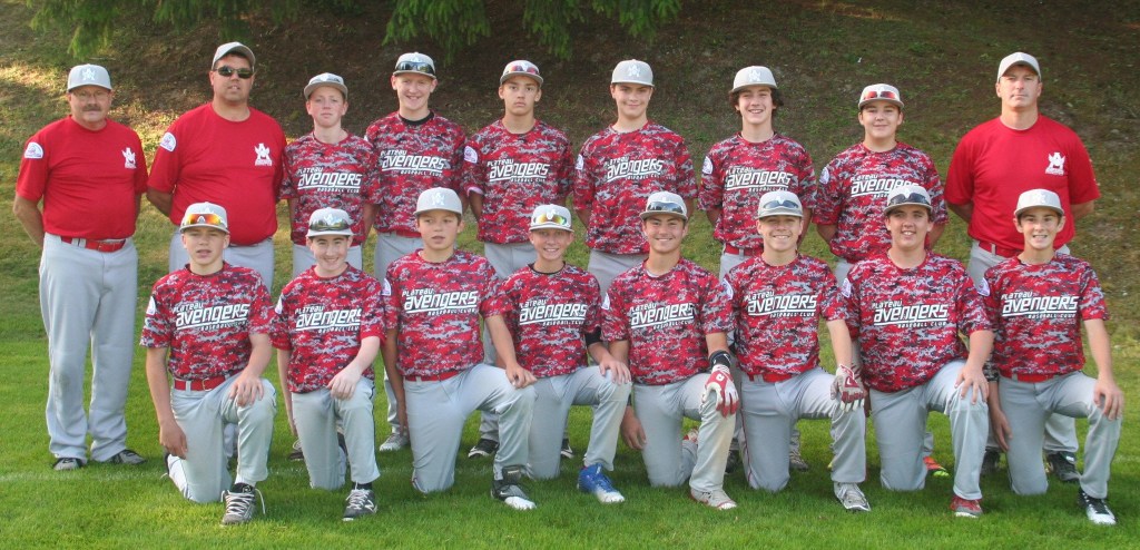 The Plateau Avengers are: front row