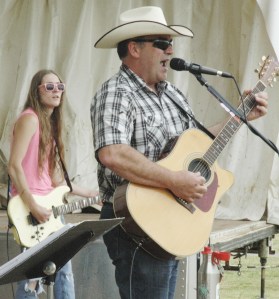The Mark Mauldin Band kicked off Buckley’s first ever concert series on July 21. Photo by Kevin Hanson.