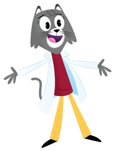 Dr. Universe answers questions out of the Washington State University. Illustration by David Huyck.