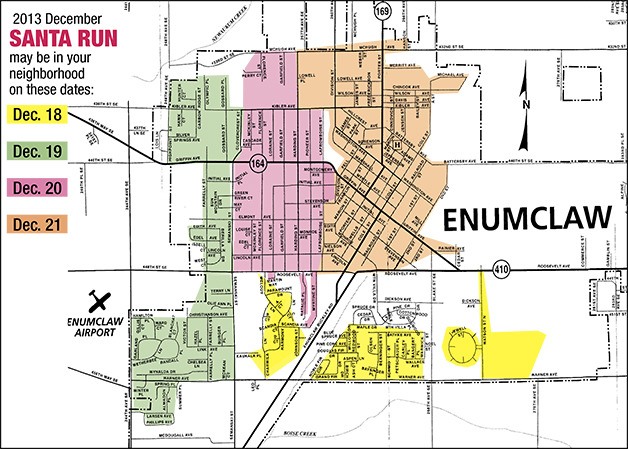 Enumclaw Santa Run