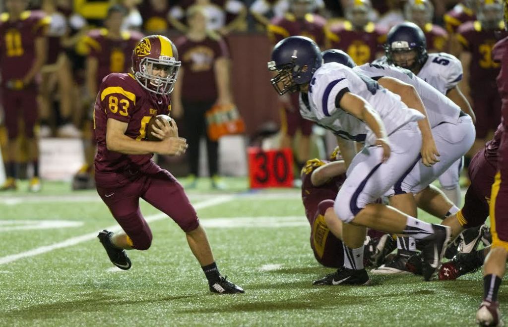 One of Enumclaw's first games last year was against Sumner High School