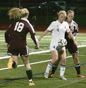 The Enumclaw Hornets faced down Bonney Lake last year when the two schools were in the same SPSL 3A league. Photo by Ray Still.