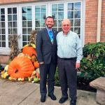 Mayor Enslow with Mayor Bulis from Latvia. Submitted photo.