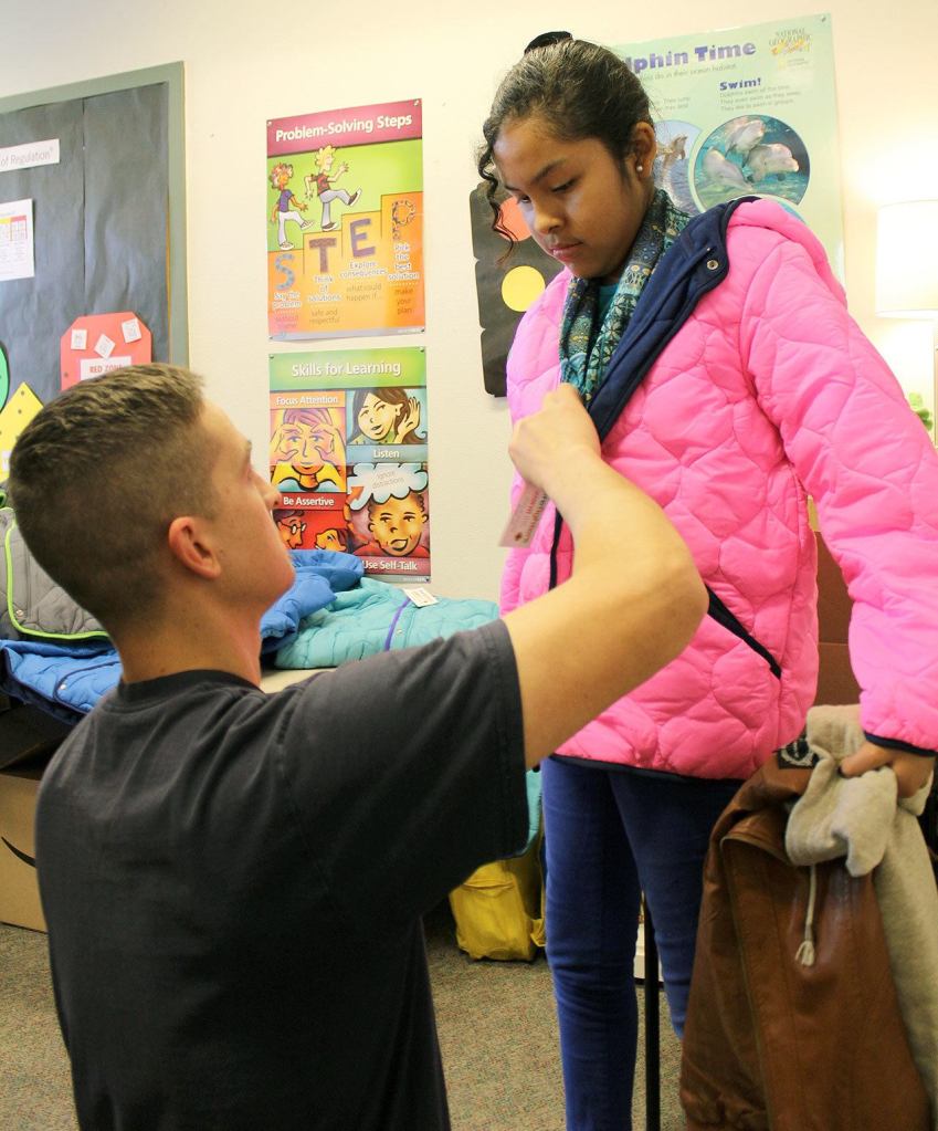 East Pierce helps kids keep warm this winter