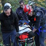 East Pierce technical rescue near Victor Falls