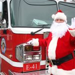 King County Fire Department 28 will be accompanying Santa through Enumclaw Dec. 14-17. Photo courtesy of Fire Department 28.