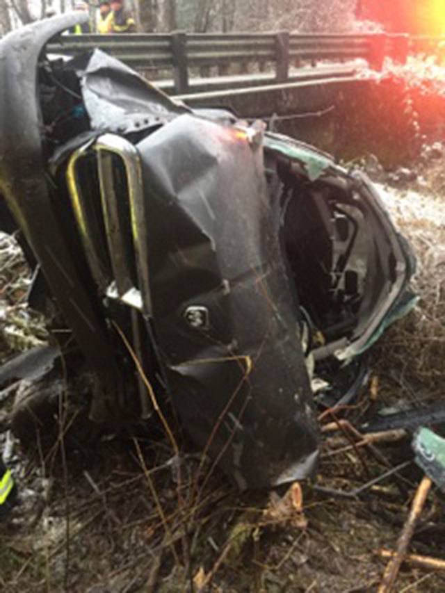 Sunday morning crash near Enumclaw