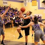 The Bonney Lake Panthers played a hard game against the Spartans last Saturday, but came out behind 49-45. However, the Panthers are looking to finish the regular season 5th in league and head to postseason, while the Spartans, 8th in their league, look to be coming to an end of their season. Photo by Ray Still