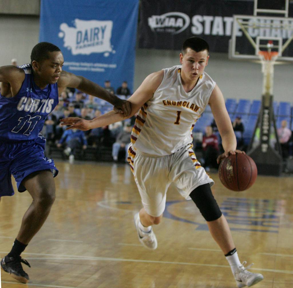 Enumclaw boys play three games at 4A state basketball champship | Photo Gallery