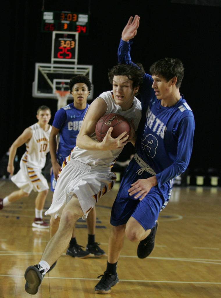 Enumclaw boys play three games at 4A state basketball champship | Photo Gallery