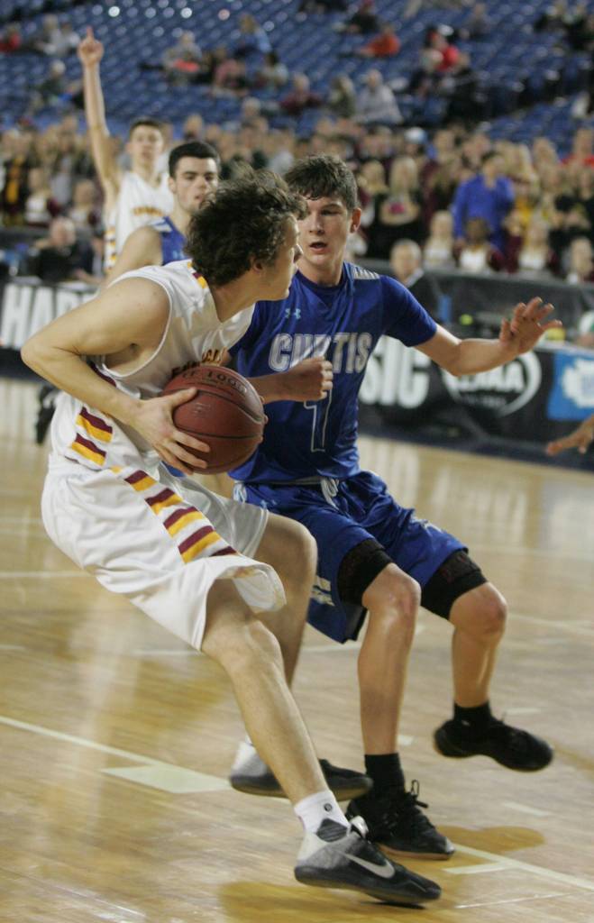 Enumclaw boys play three games at 4A state basketball champship | Photo Gallery