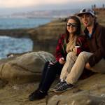 Taylor LaValley and Alex Chmiel at Sunset Cliffs in San Diego, California. Photo courtesy of Alex Chmiel.