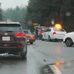 SR 410 drivers can expect additional traffic tie-ups wen the state begins a resurfacing project this summer. Photo by Kevin Hanson.