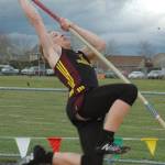 The EHS girls also had a close meet, but emerged victorious by a 78-72 margin. Photo by Kevin Hanson.