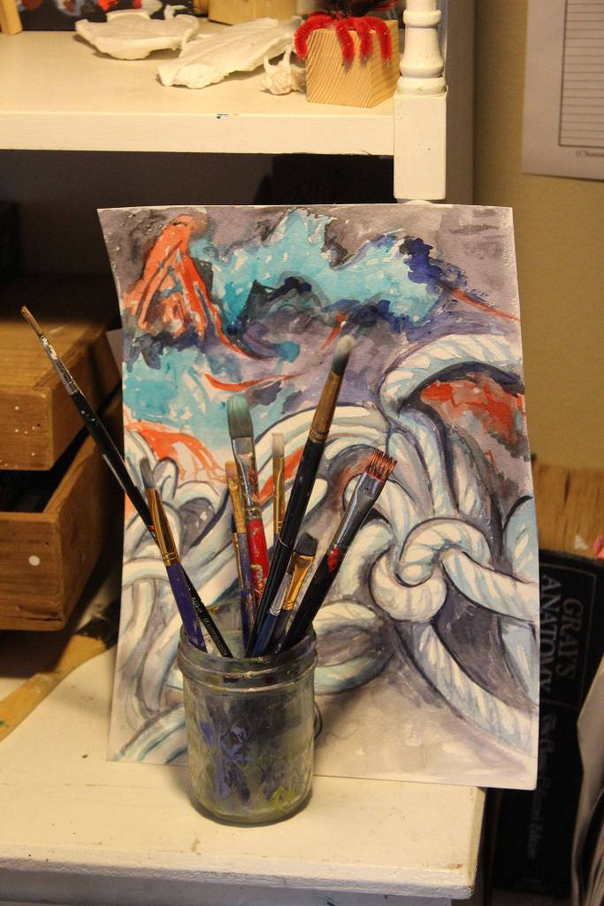 Photo by Bailey Jo Josie. Art by Glory Cancro.