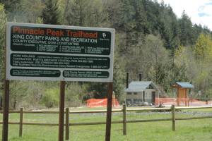 Parking lot greets visitors to Mount Peak’s south side