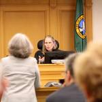 Judge Beth Andrus approved four of the five allegations brought against Councilwoman Pat Pepper for a recall vote. Now signatures have to be gathered before the measure is placed on a ballot. Photo by Ray Still