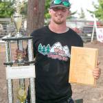 Billy Clinkingbeard was once again this year&rsquo;s All-Around Logger. Photos by Alicia Britschgi