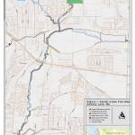 The Fennel Creek Trail is one of many transportation projects Bonney Lake hopes to tackle in the next six years. This project would expand the trail to the Cimmer and Willowbrook properties near Angeline Road to Victor Falls. Image courtesy of the city of Bonney Lake