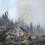 Fire teams battle Burnt Mountain and East Fork No. 2 fires