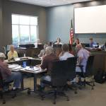 The Bonney Lake City Council discussed whether to take over the Sumner School District recreation and child care program during the Aug. 15 workshop. The council voted 4-3 to become the lead agency for the program. Photo by Ray Still.