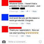 A Mountain View Fire and Rescue volunteer firefighter was accused last week of using racial slurs and encouraging violence on social media shortly after the 2016 presidential election. Submitted image