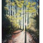 Art display by local teachers, students