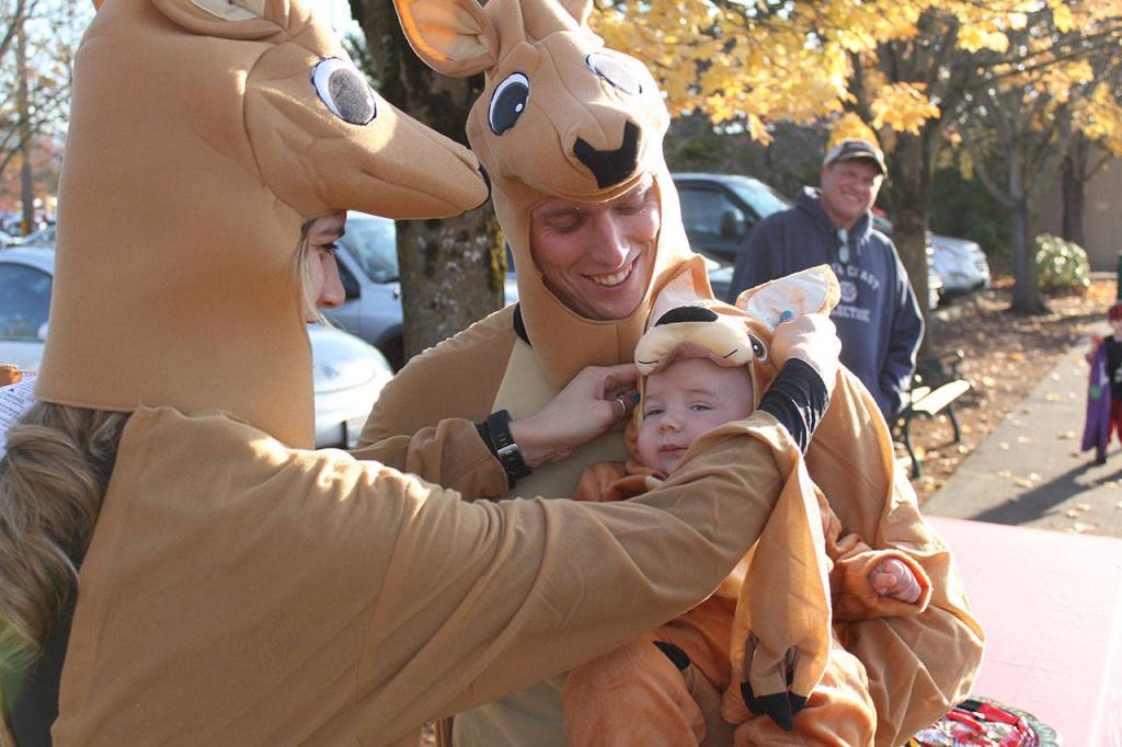 Enumclaw’s ‘super’ trick or treat event | Slideshow