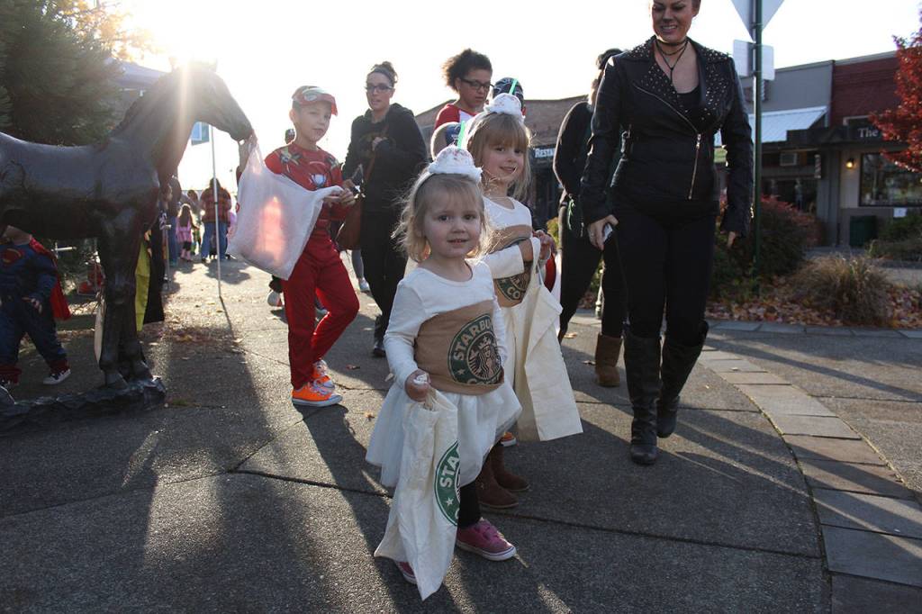 Enumclaw’s ‘super’ trick or treat event | Slideshow