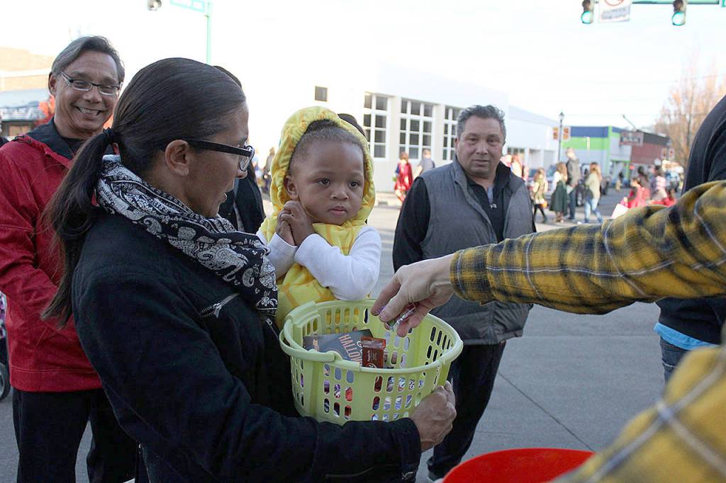 Enumclaw’s ‘super’ trick or treat event | Slideshow