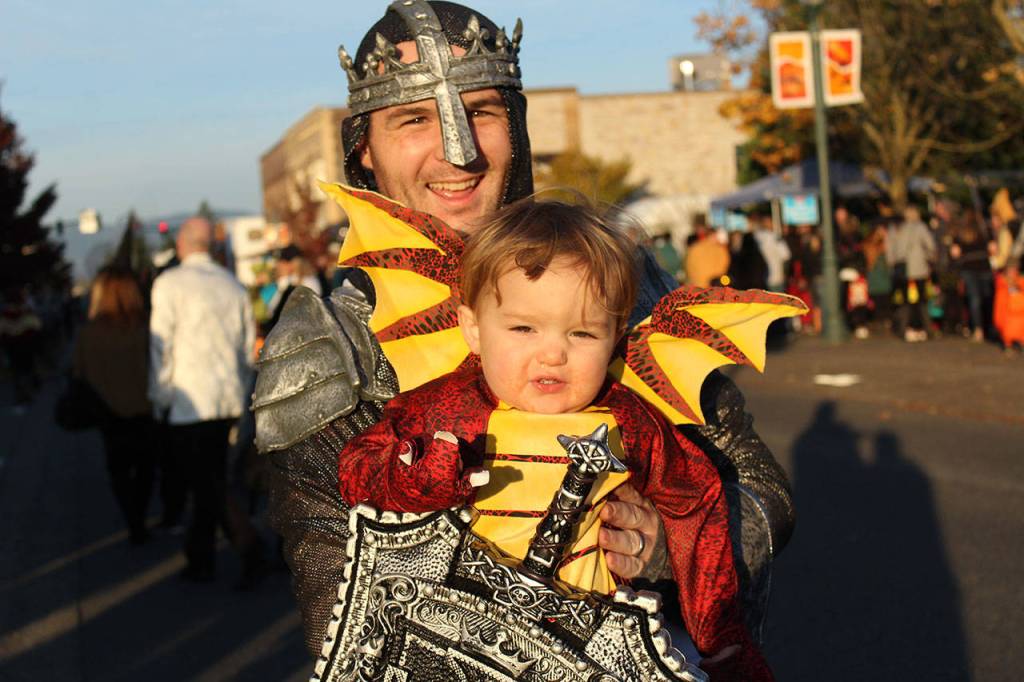 Enumclaw’s ‘super’ trick or treat event | Slideshow