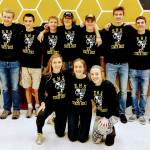 EHS runners who traveled to Pasco for the Class 4A state meet included: in back, from left to right, Jacob Dickson, Josh Blad, Dominic Deady, Sam Lingwall, Foster Barnhart, Hunter McGowan, Jacob Revell, Teagan Eldridge and Alec Ritter; in front, Hunter Storm, Anna Bursch and Payton Roberson. Photo credit Too Witzel