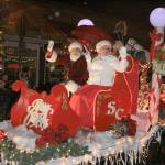 Saint Nick will again make an appearance at the Enumclaw holiday parade, being held at 6 p.m. Dec. 2 this year. Photo by Kevin Hanson