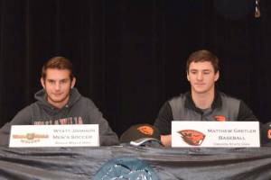 Panther pair sign with college programs