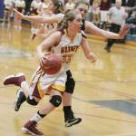 Sofia Lavinder was a second-team all-league pick last year in the 2A league, and will be returning to the courts with her sister Georgia this year. File photo