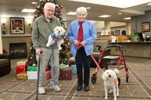 Teacher, student reconnect at living center after 66 years