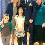 Tom McNab with family members Aimee, Teagan, William and Marti. Submitted photo