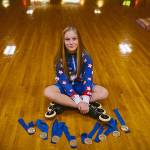 Stoddard came close to placing in the FIRS World Championship last year, and expects to place  if not get the first place trophy  this year in the juniors competition. Photo courtesy of Photos by Angie and Paul