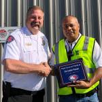 East Pierce thanks donor of props for technical rescue training