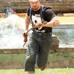 For the fifth year in a row, Billy Clinkingbeard walked off with top honors during the weekend Buckley Log Show. He won six individual events and totaled 63 points to earn the trophy. RAY STILL PHOTO